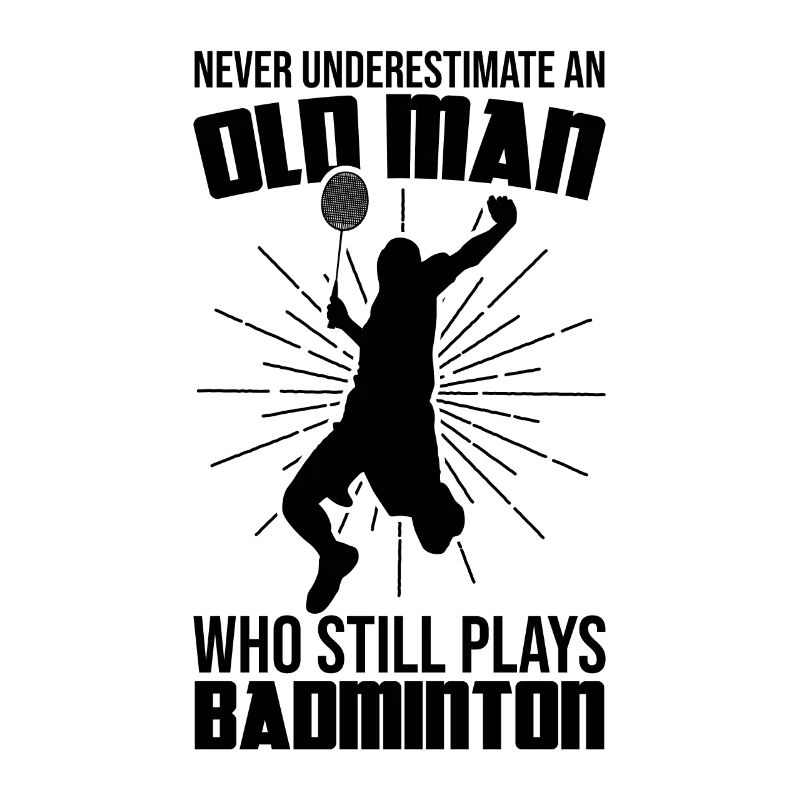 Alter Badmintonspieler