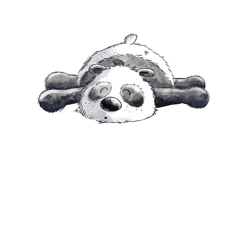 Träumender Panda Bär