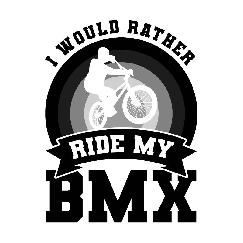 BMX Radfahrer