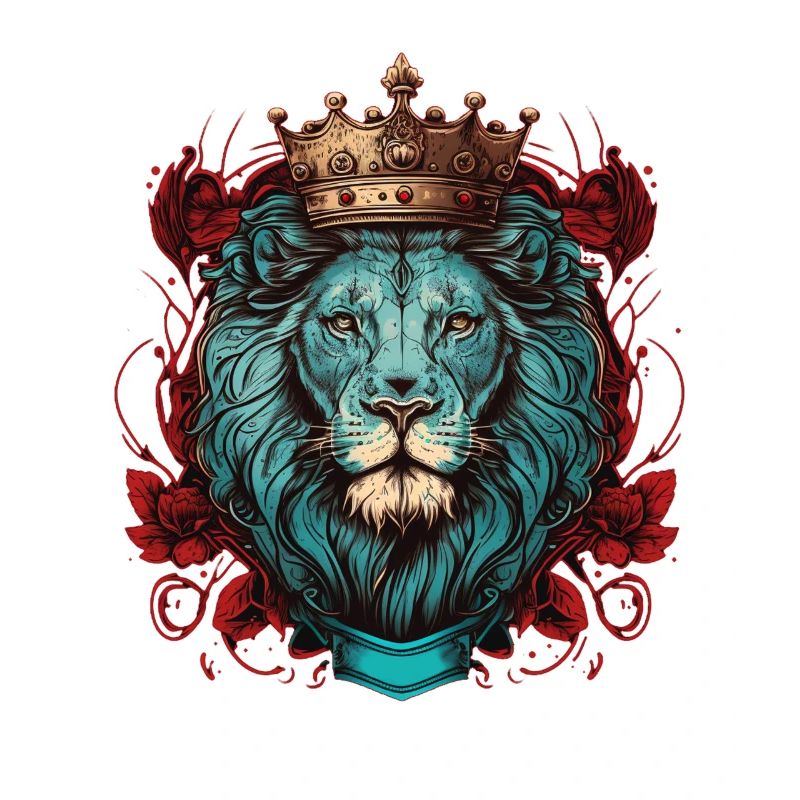 Majestätischer Löwe