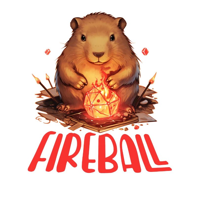 Capybara Mage – Fireball RPG Design