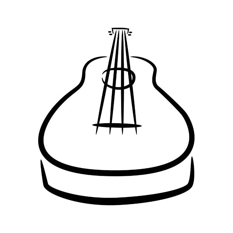 Ukulele Skizze