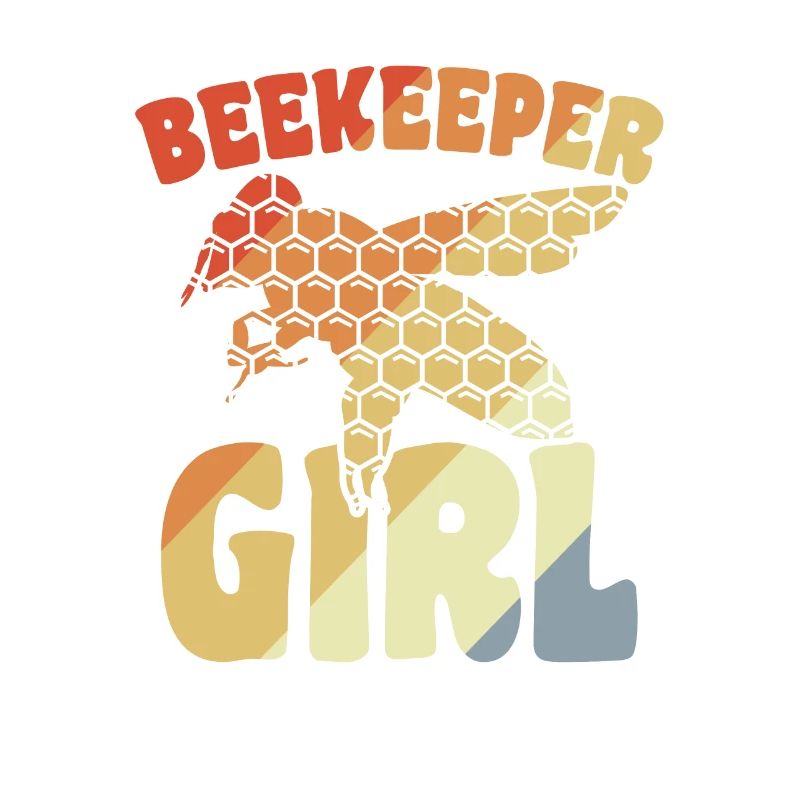 Lustiges Imkermädchen