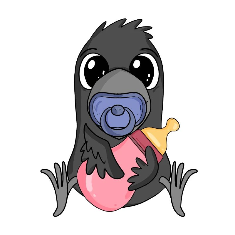 Baby Krähe