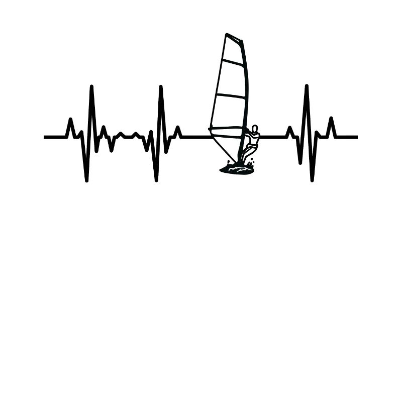 Windsurfer Herzlinie EKG