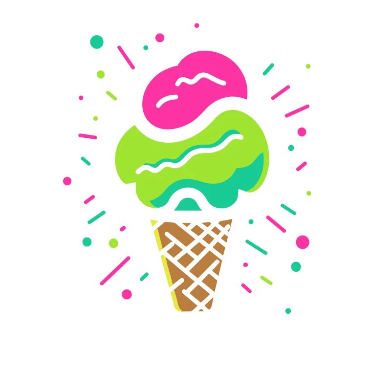 Eiswaffel Comic Look