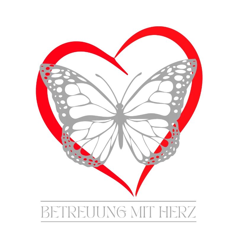 Schmetterling mit Herz