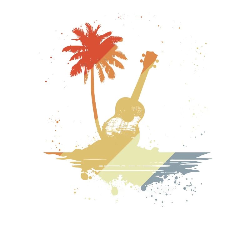 Ukulele Retro Style