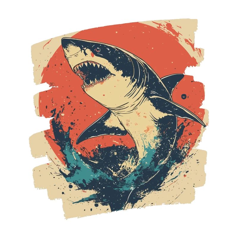 Haifisch Retro