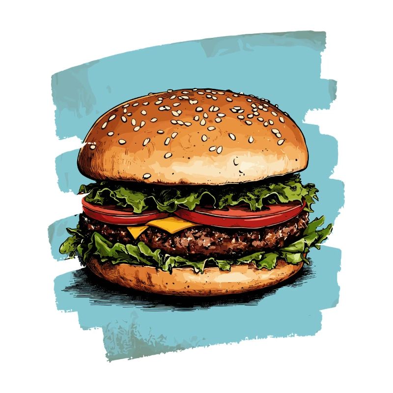 Burger Retro
