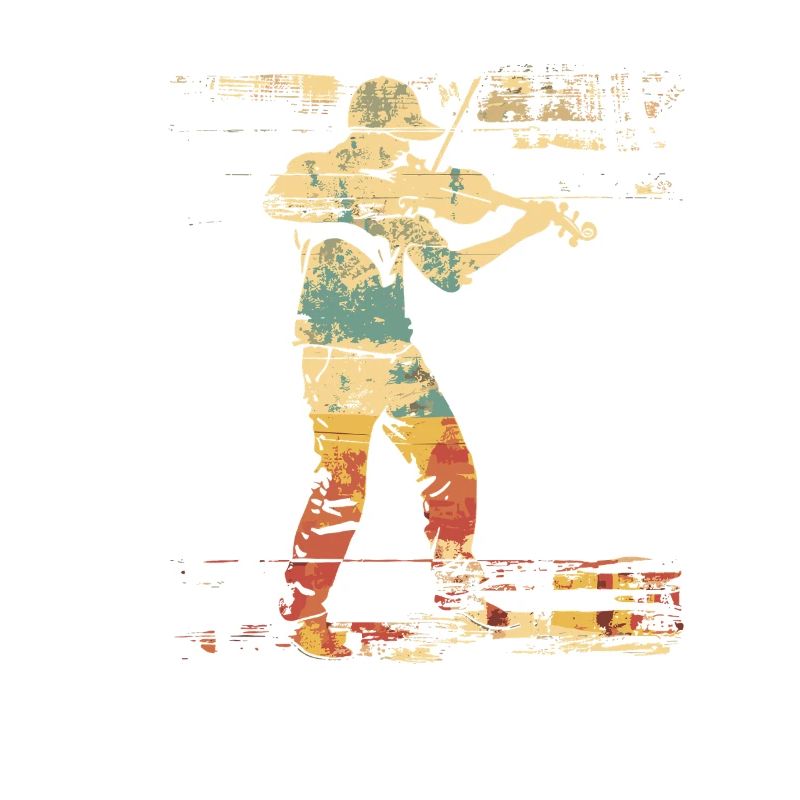 Violin Comic Style