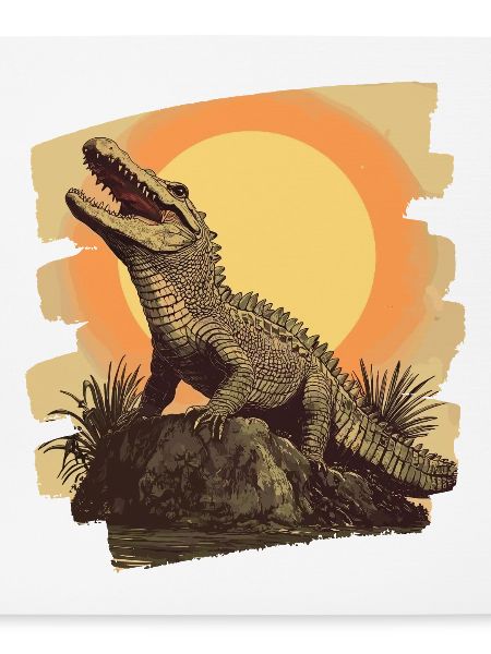 Crocodile Retro