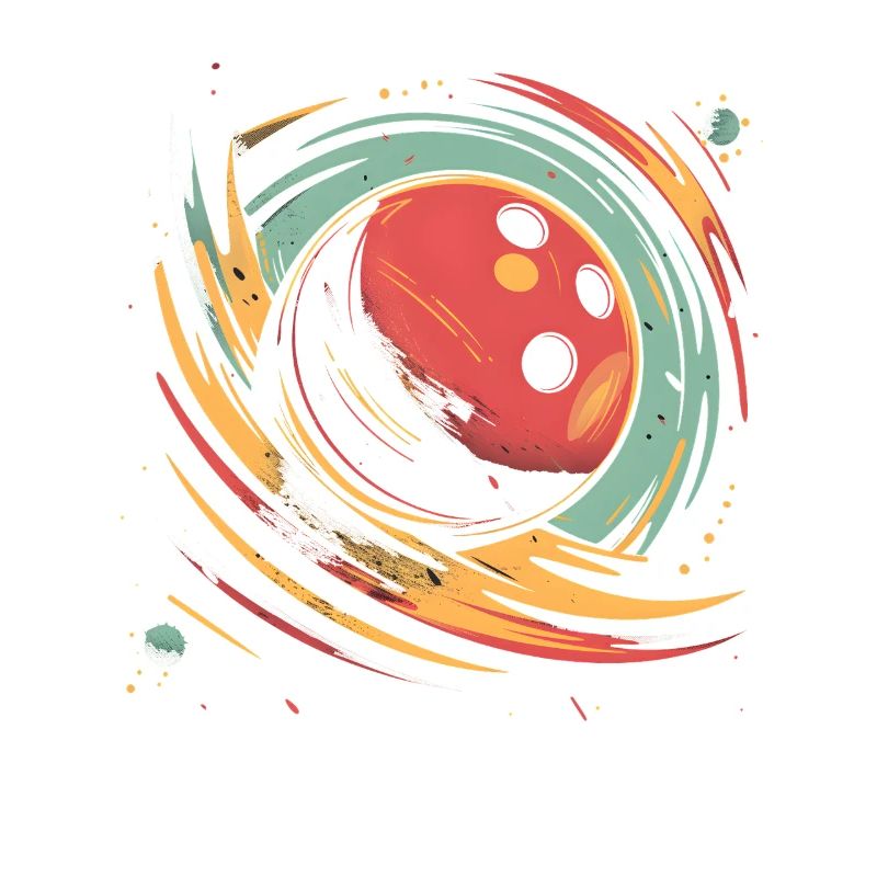 Retro Bowlingkugel