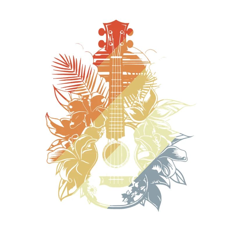 Ukulele Cartoon Look