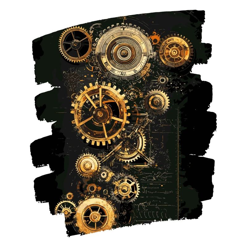 Steampunk Uhrwerk