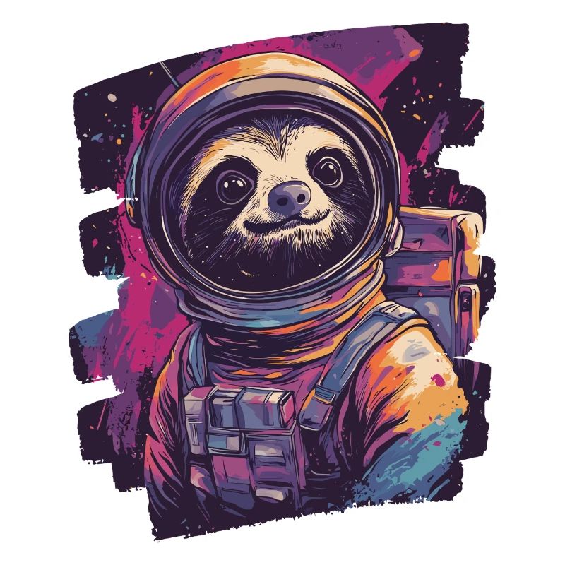 Faultier Astronaut