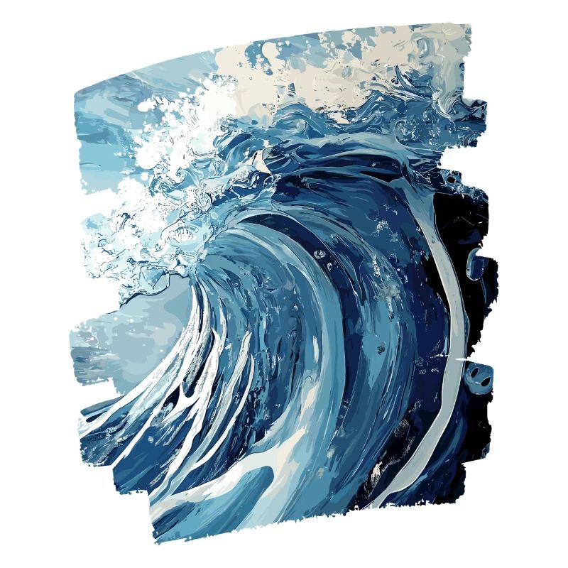 Wellen und Meer