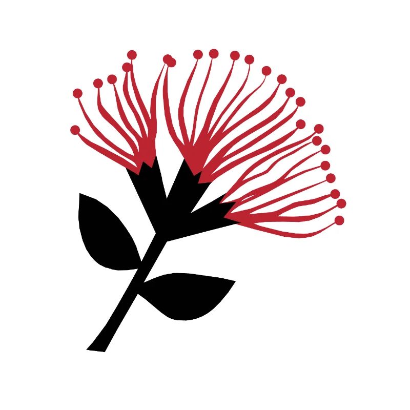 Pohutukawa Blume , Neuseeland