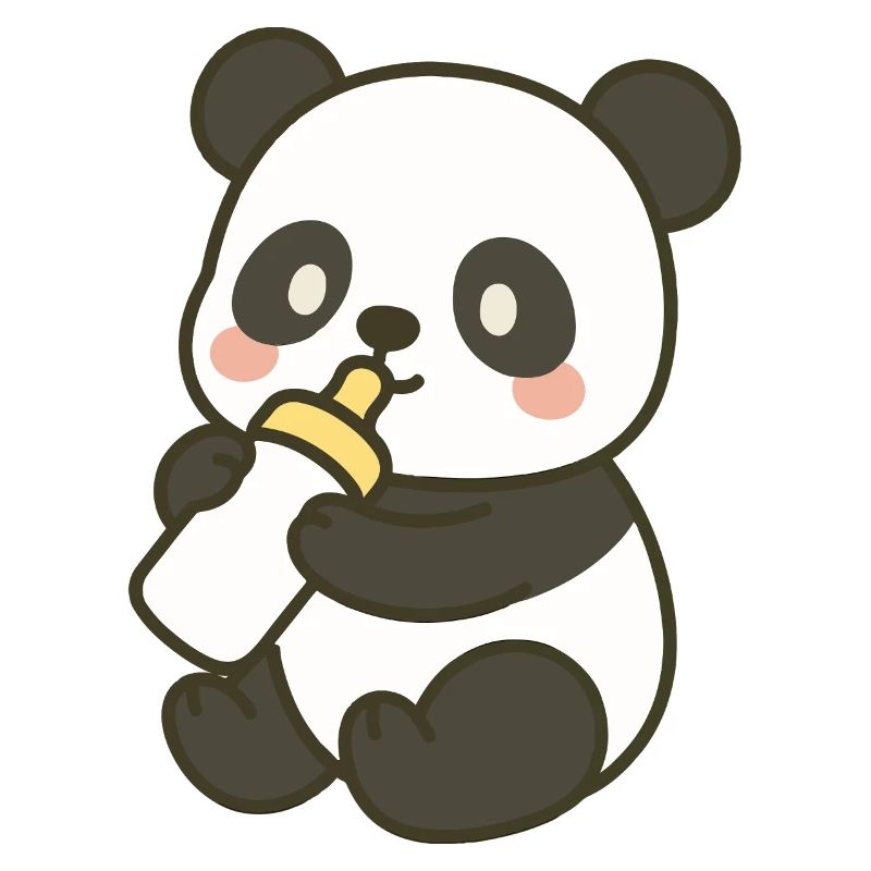 Panda-Schnuffelzeit