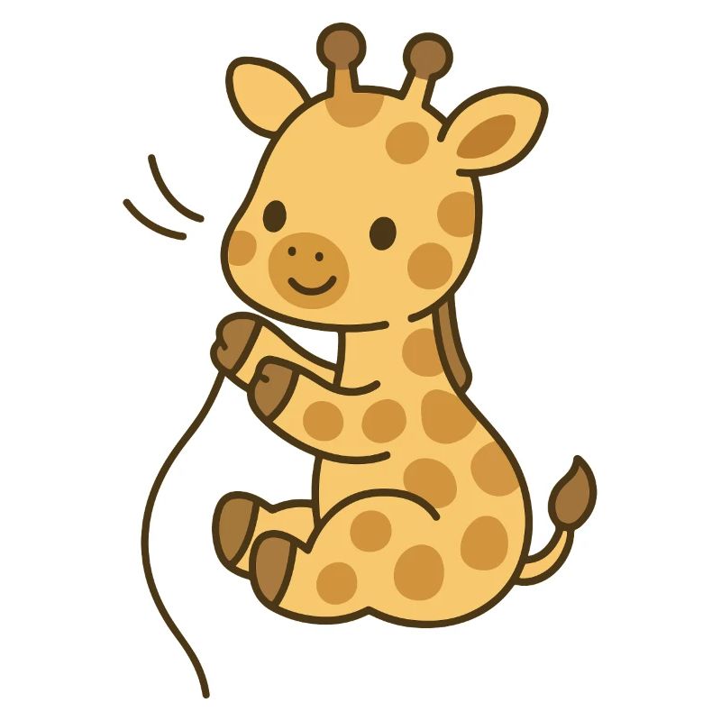 Kuschel-Giraffe Babyglück