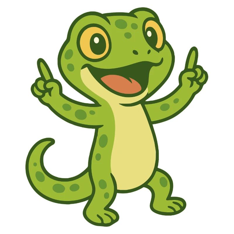 Happy Gecko Vibes