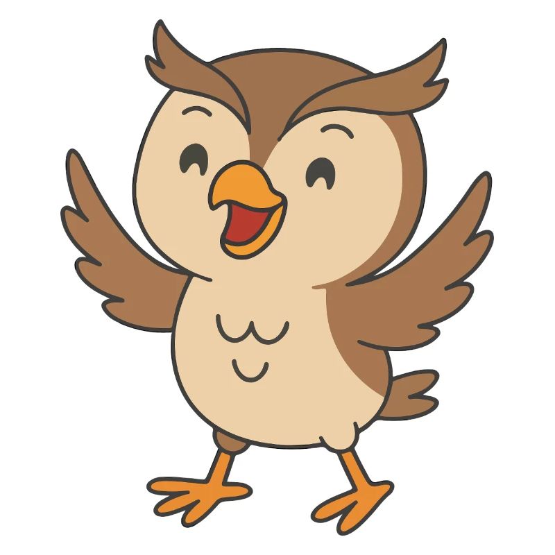 Lachuhu im Flug