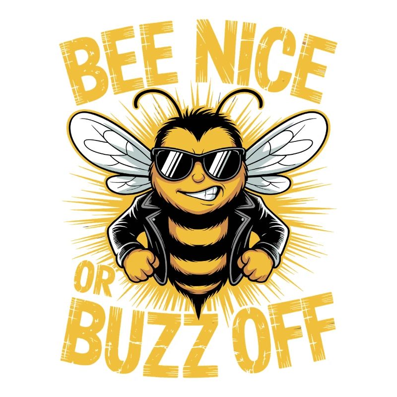 Bee Beekeeper Bee Nice Or Buzz Off Beekeeper