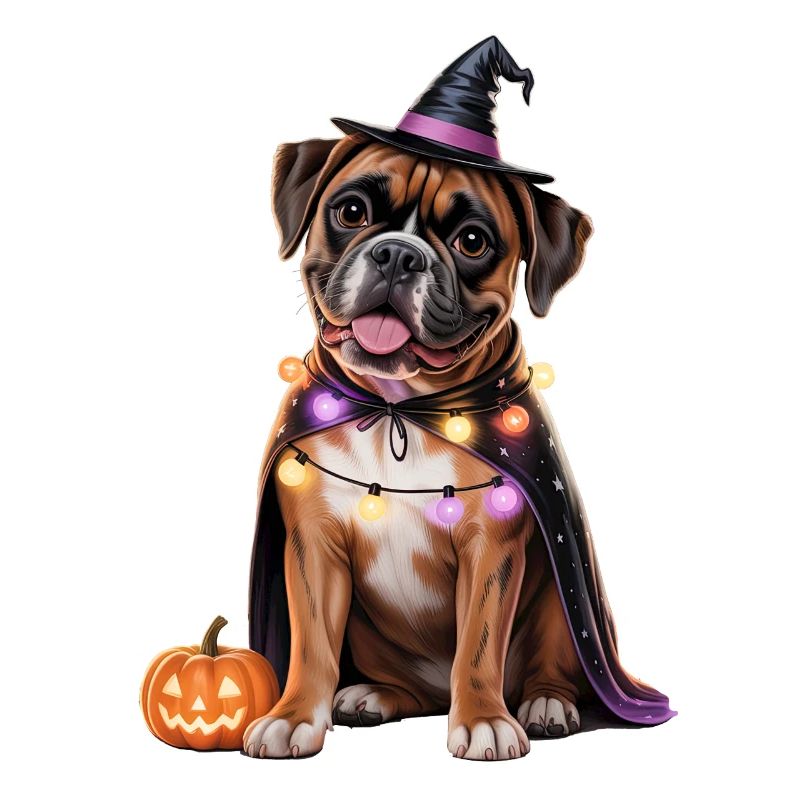 Boxer Hund Halloween