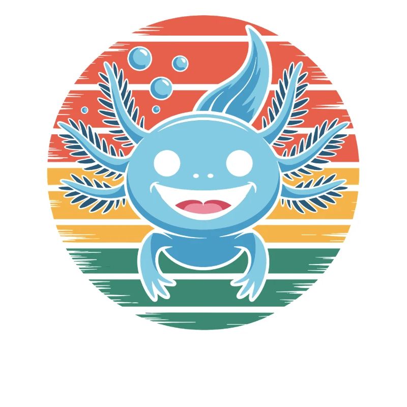 Axolotl Tierdesign