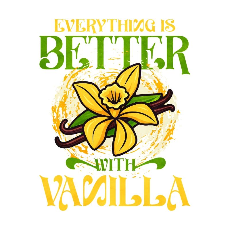 Vanille mit Vanilleblume