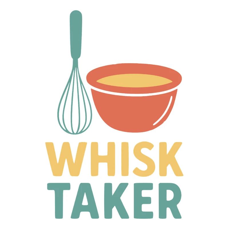 Whisk Taker Illustration Design