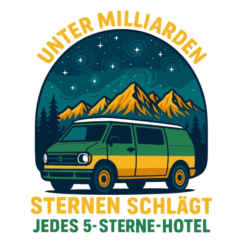 Campen Unter Milliarden Sternen
