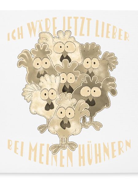  Hühner Spruch