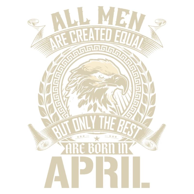 Motif du mois de naissance d'avril de Eagle Pride