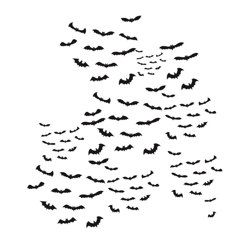 Halloween-Fledermäuse