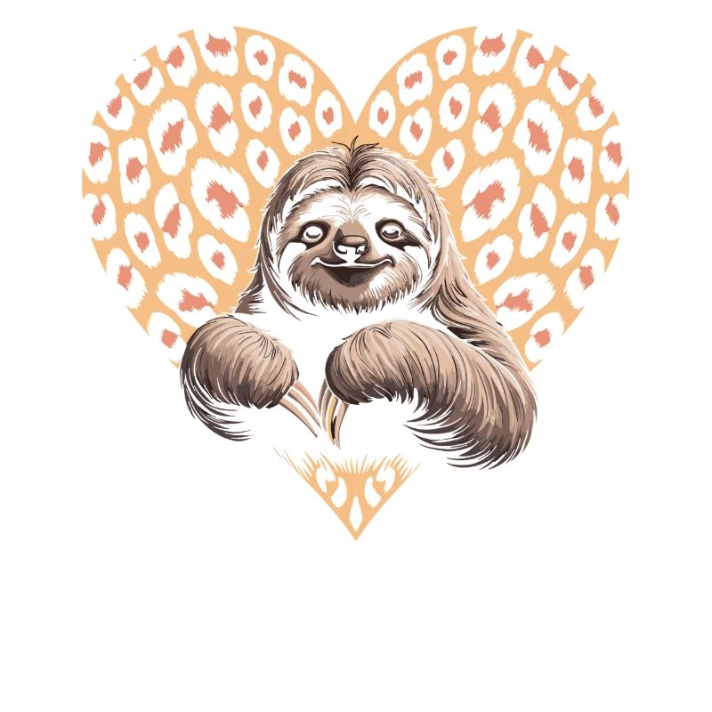Sloth with Leo Pattern