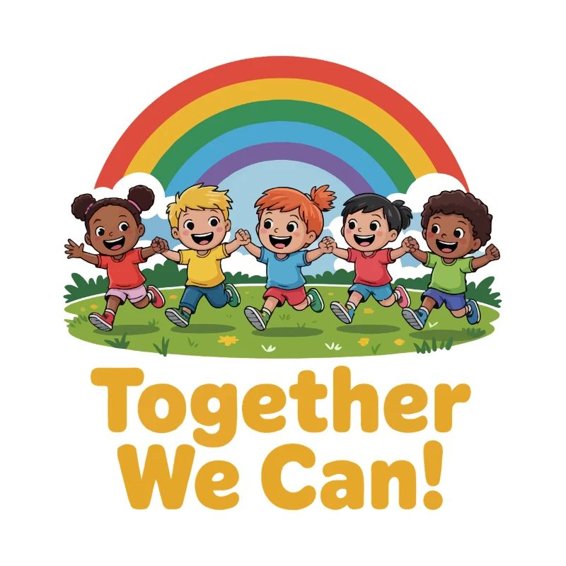 Gemeinsam können wir Regenbogenkinder