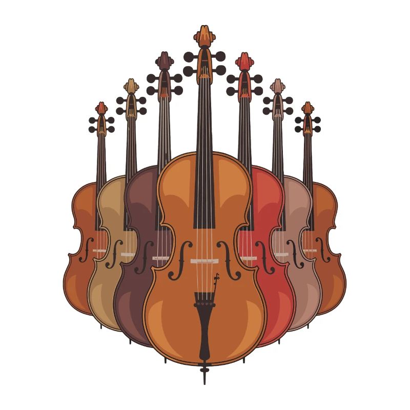 Fascinating Cello Collection: Musical Instruments in