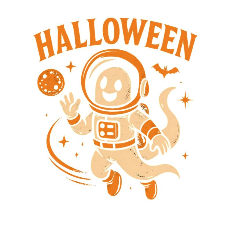Halloween Spaceman Ghost