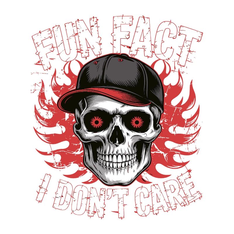 Skull Spruch Fun Fact
