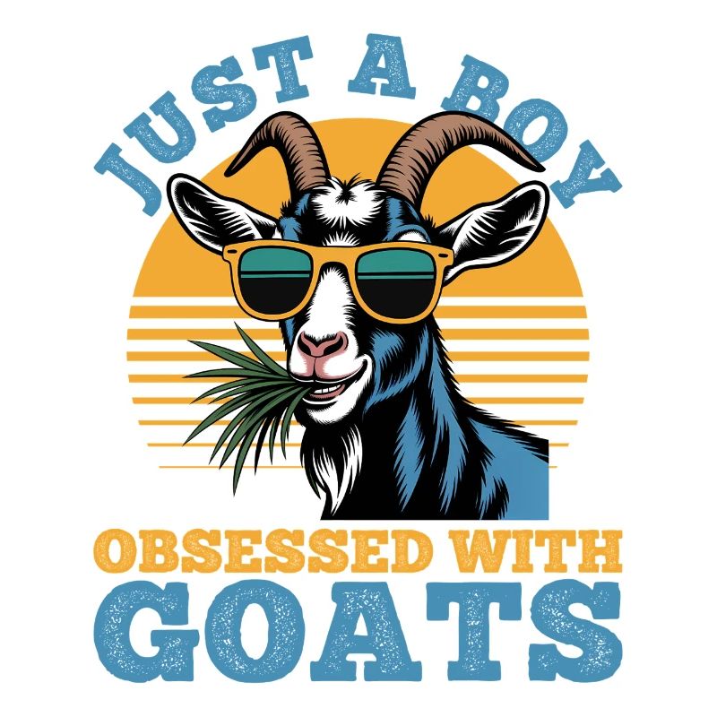 Funny Farm Animal Goat