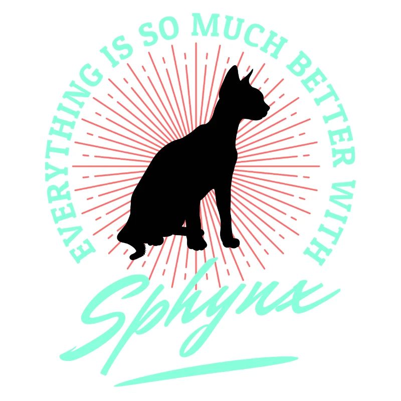 Sphynx Cat lustige Sprüche