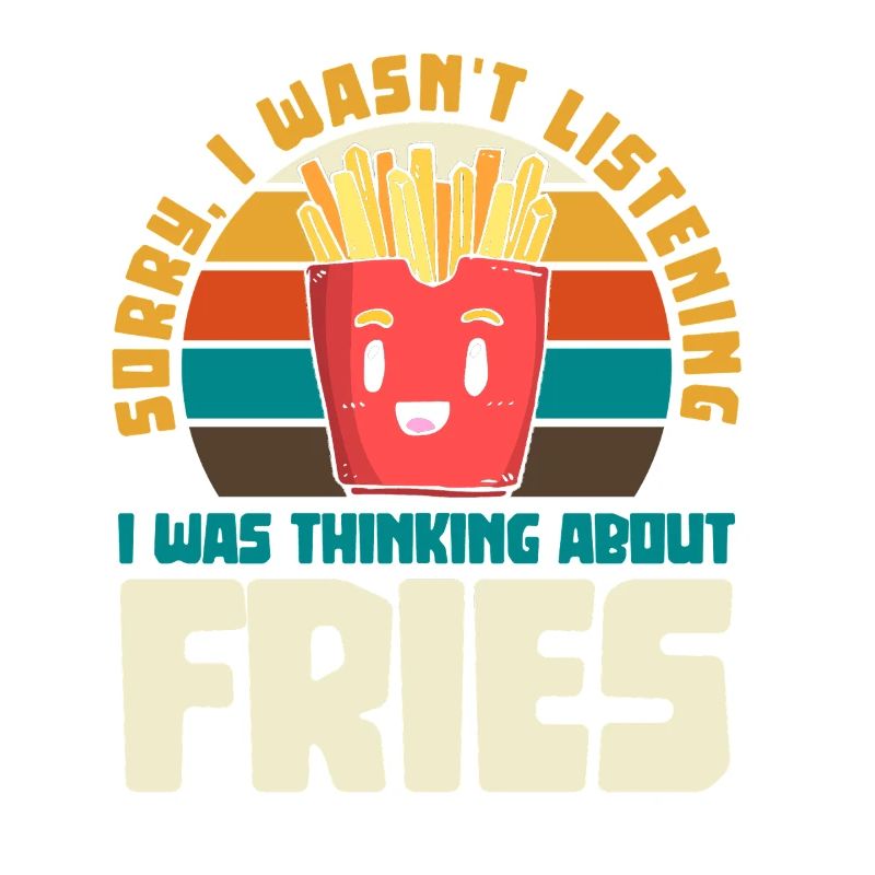 Fries Retro Humor