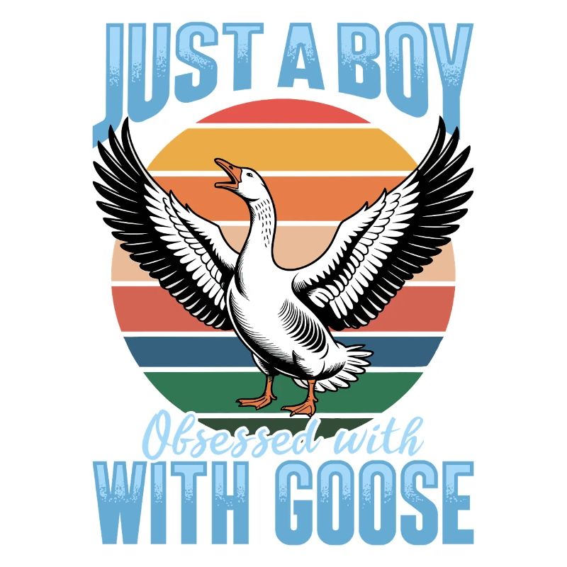 Funny Bird Goose