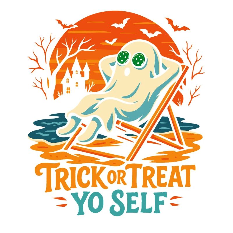 Süßes Oder Saures Dich Selbst Lustiger Halloween-Spruch