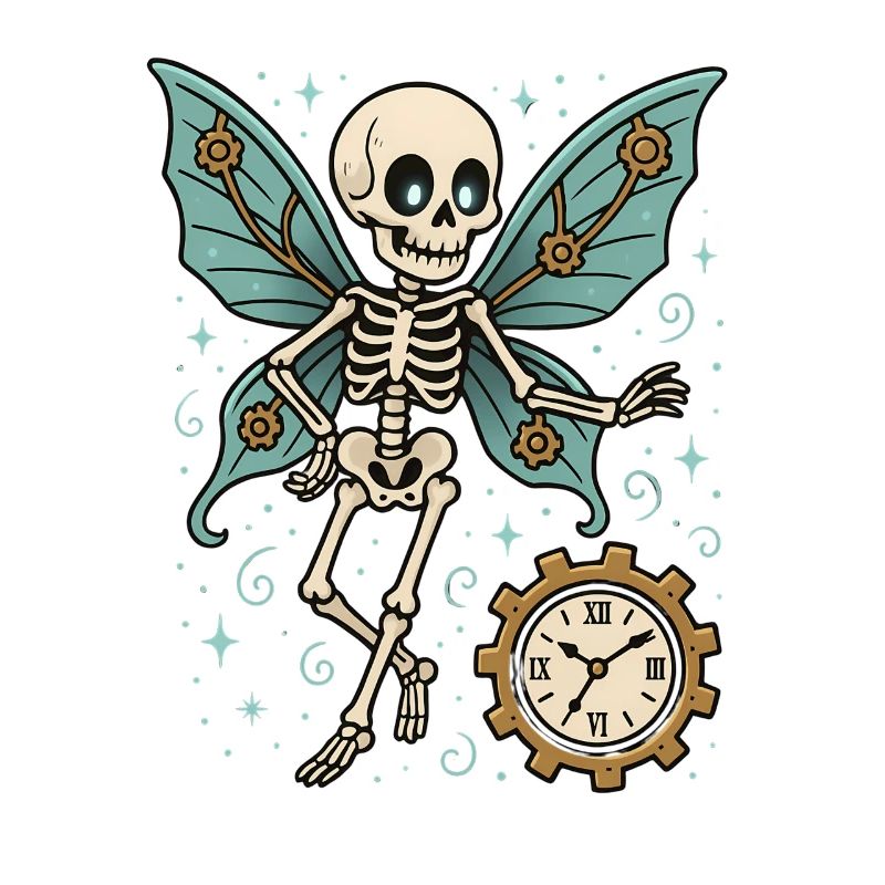 Skeleton Butterfly Movement