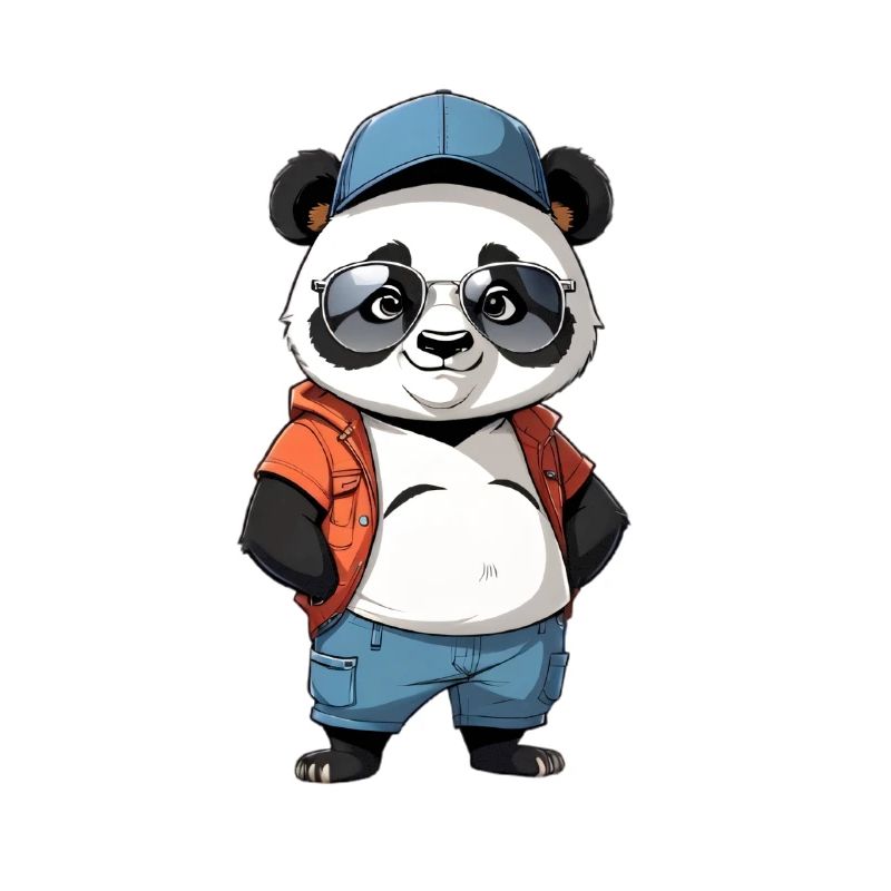 Panda Streetwear Outfit