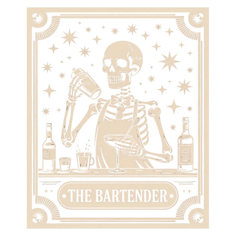 Bartender Barman The Bartender Tarot Cocktail