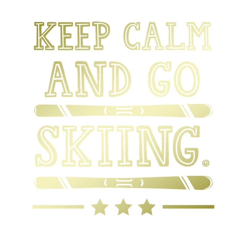 Keep calm ski