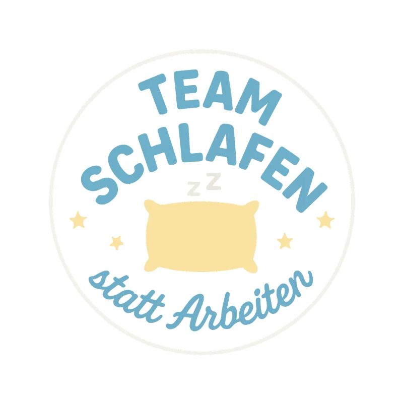 Team Schlafen statt Arbeiten
